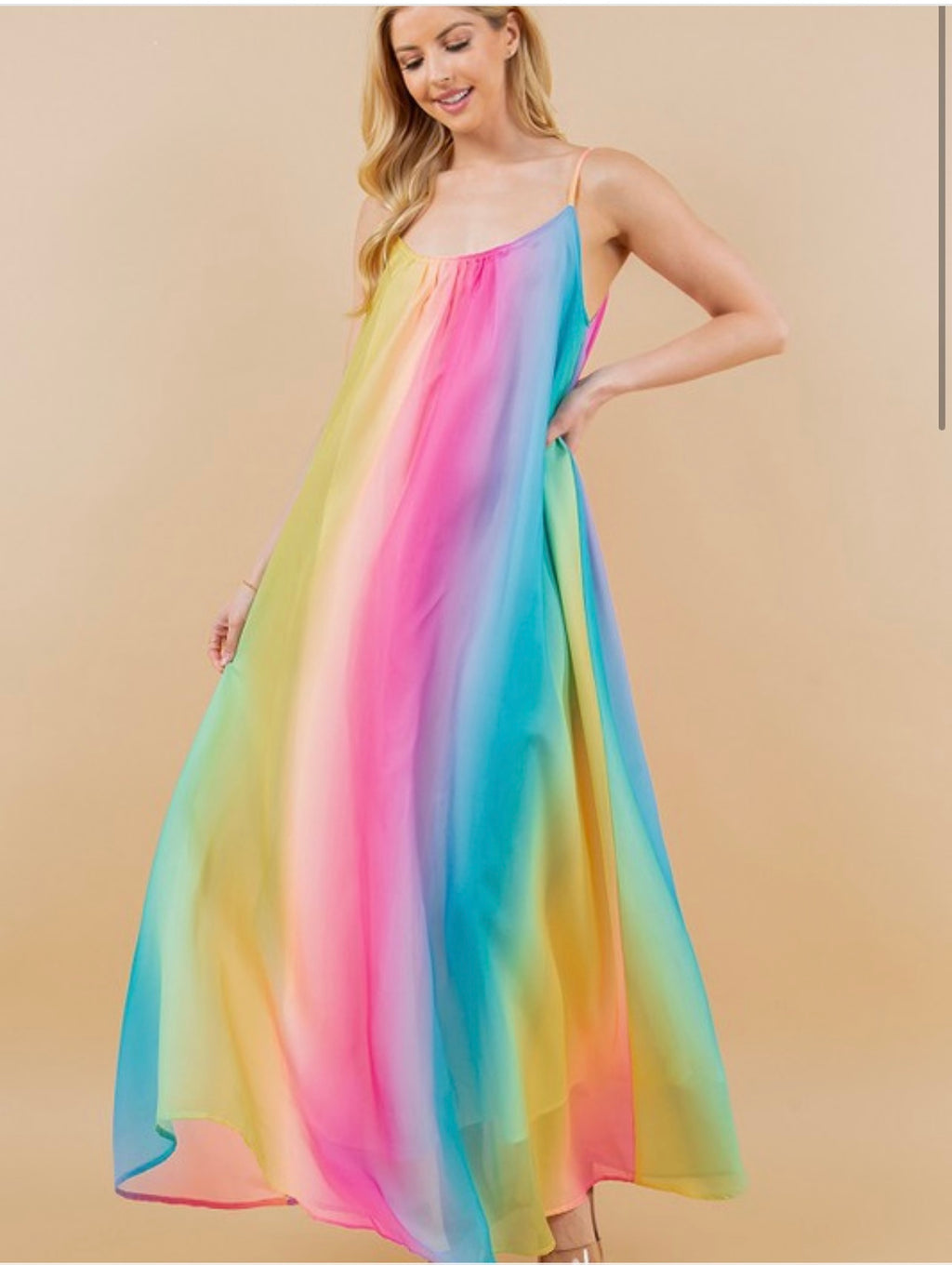 Rainbow Cami Dress