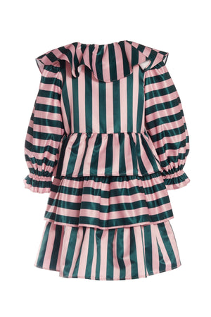 Anna Julia Dress - Holiday Stripe